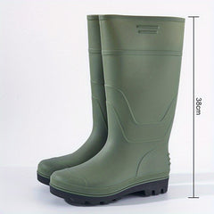 Men's Waterproof Rain Boots Non-slip for Outdoor Working Fishing