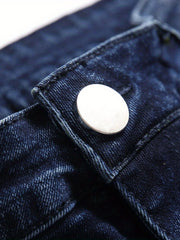 Men's Slim Fit Ripped Jeans - Distressed Stretch Denim Pants