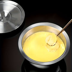 304 Stainless Steel Egg Steaming Bowl for Camping & Picnics