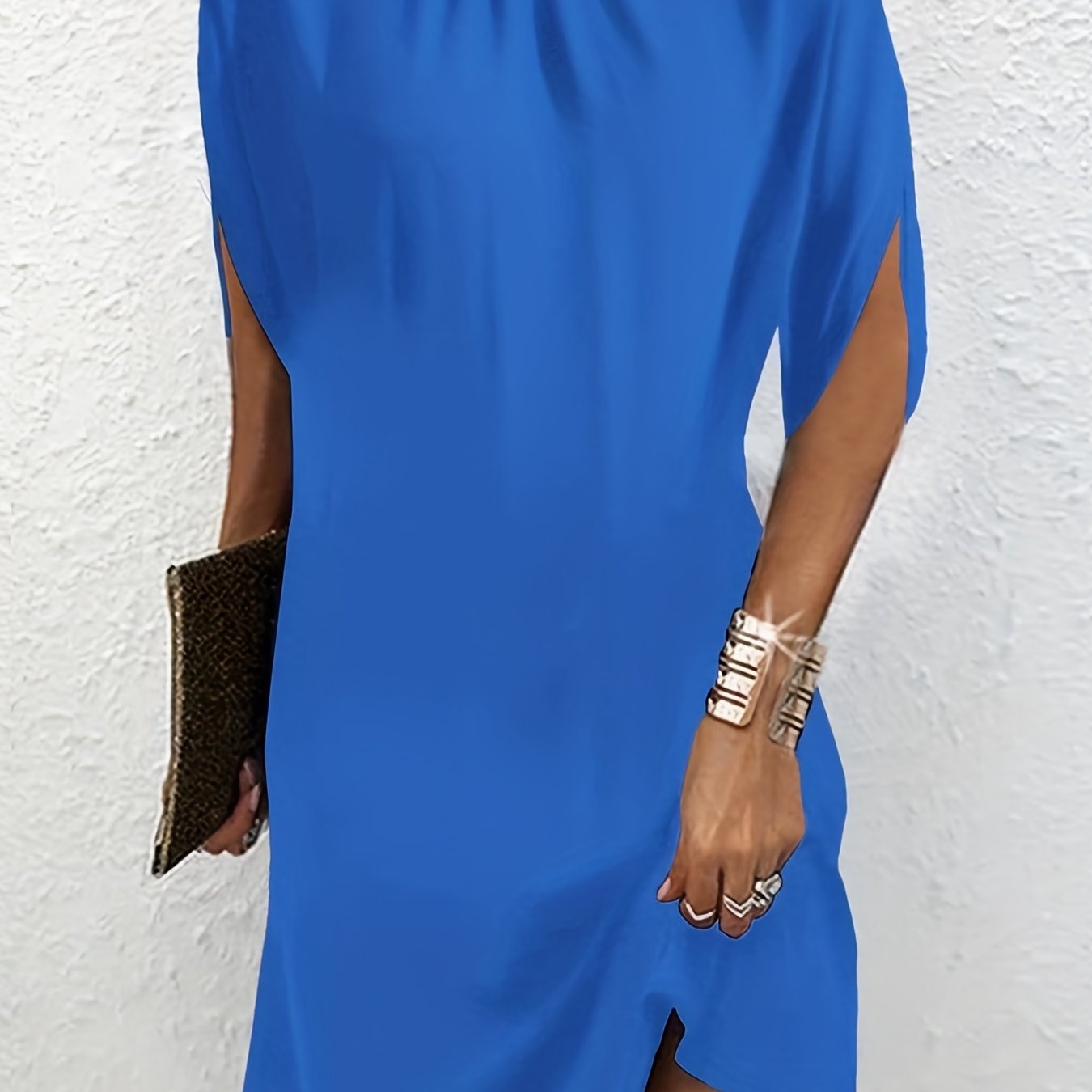 Casual Split Sleeve Dress for Spring & Summer Women's Clothing