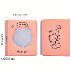Kpop 3 Inch Photocard Holder Love Heart Hollow Album 32 Pockets