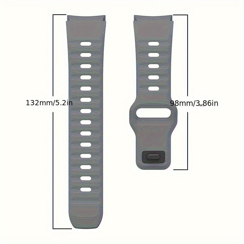 Silicone Band For Galaxy Watch 6 4 Classic 5 Pro 44mm 40mm 47mm 43mm 42mm 46mm 4