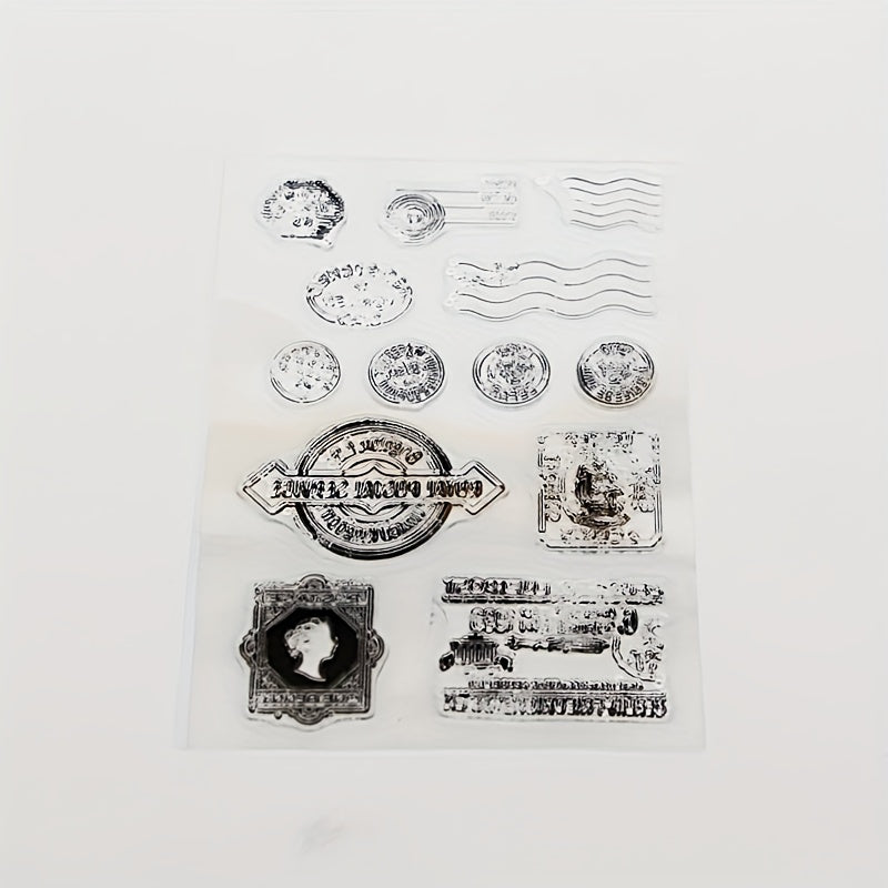 1pc Postmark DIY Scrapbooking Cartoon Seal
