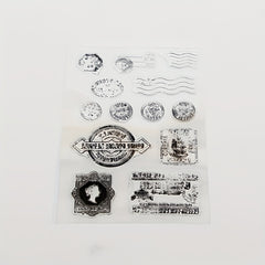 1pc Postmark DIY Scrapbooking Cartoon Seal