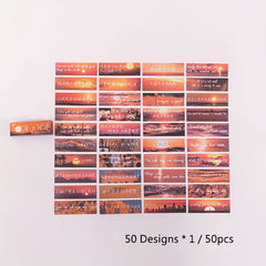 Life Record Series Creative Text Collage Notebook Paper