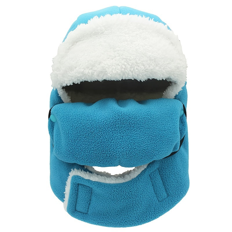 Kids Winter Hat with Windproof Mask and Ear Protection
