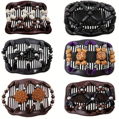 Women Magic Hair Comb Plate Hair Accessory