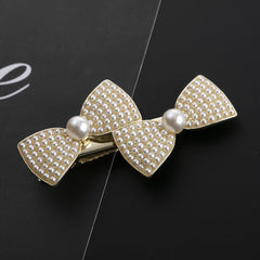 Golden Bow Hairpin Hair Clip