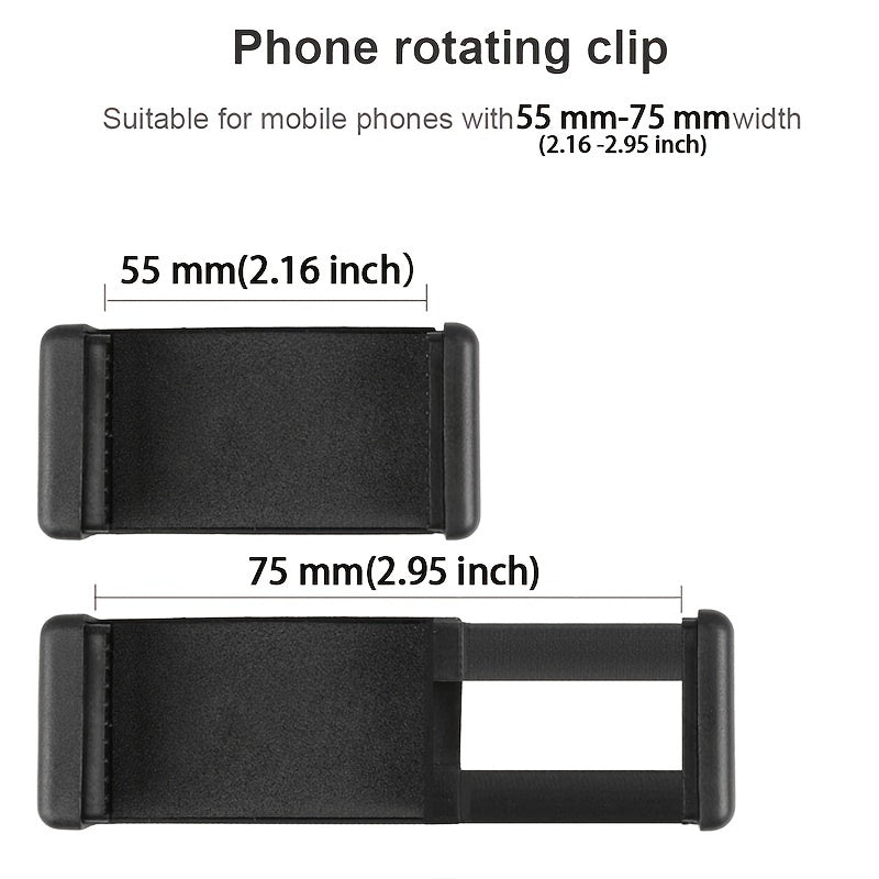 360 Degree Rotation Phone Stand for Guitars Kalimbas Ukuleles