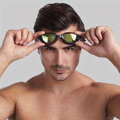Swimming Diving Goggles Anti-fog Large Frame Waterproof