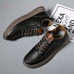 Men's Breathable Lace Up Skate Shoes Casual Sneakers