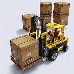 Yellow Engineering Forklifts - City Construction Lifting