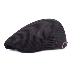 Men's Breathable Beret Hat for Summer Weather