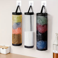 Mesh Storage Bag Holder Kitchen Organizer Grocery Shopping Easy Dispenser