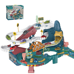 Dino Island Railcar Playset with Ferris Wheel and Music