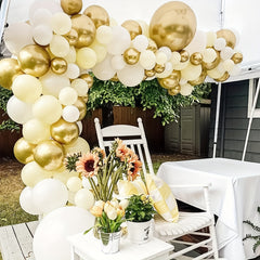 Pastel Yellow Balloons Assortment for Garland Arch - 87pcs