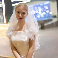 Cathedral Wedding Veil Bridal Headdress Hair Accessories