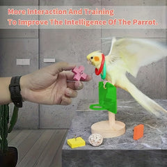 5pcs Interactive Parrot Toys Set - Promotes Exercise and Mental Stimulation