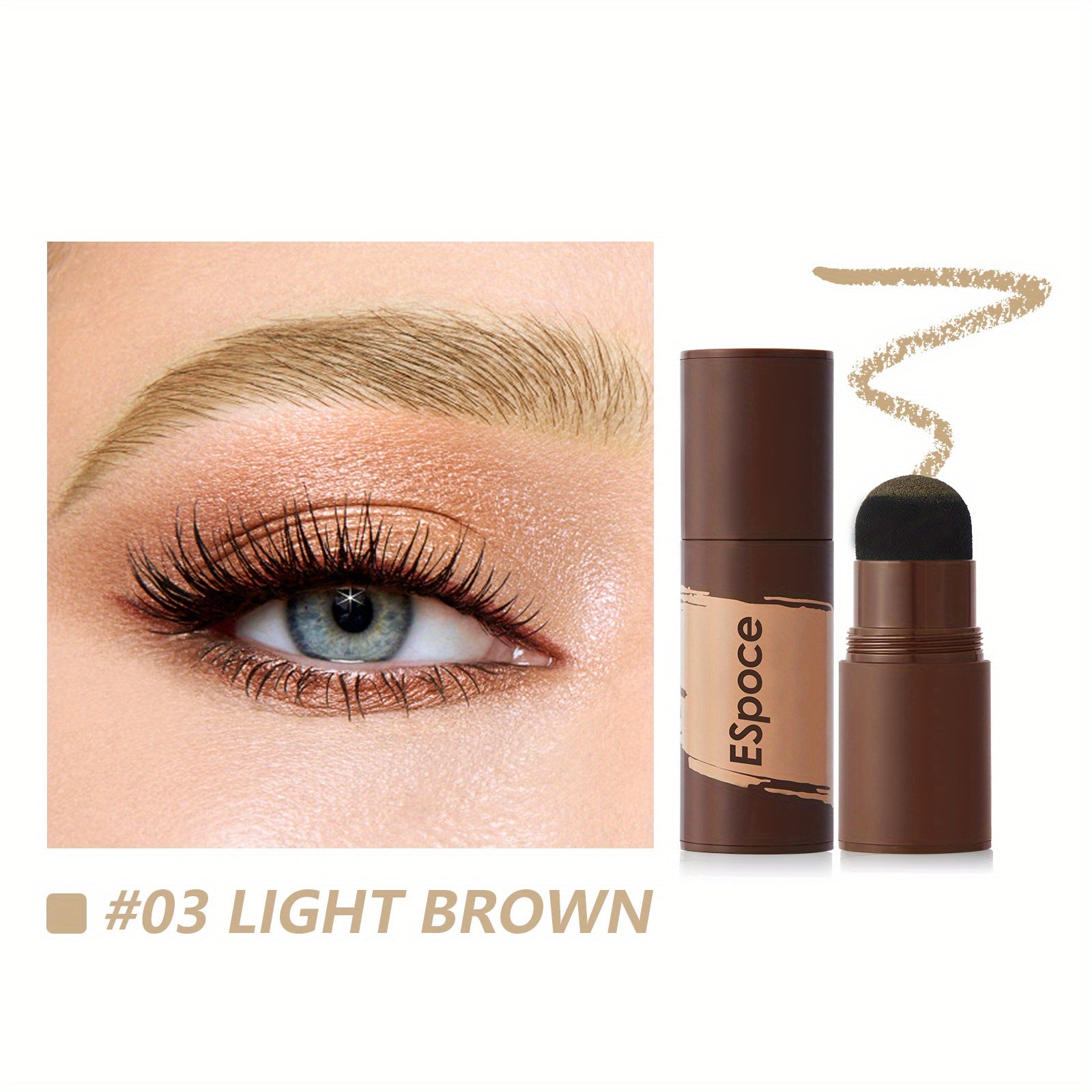 Eyebrow Shaping Kit Waterproof Hairline Filler Enhancers Powder 2 In 1 Set