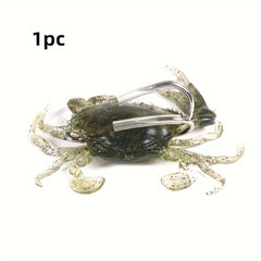 3pcs Bionic Soft Bait 19g Crab Bait for Sea Fishing Tackle