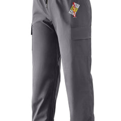 Men's Pattern Letters Print Classic Cargo Pants
