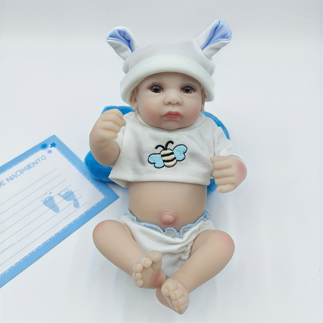 10inch Little Bee Set Clothes Vinyl Reborn Baby Dolls
