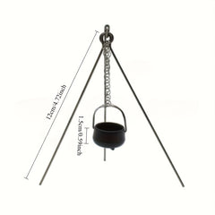 1:12 Dollhouse Furniture Metal Pot for Indoor and Outdoor Scenes
