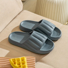 Men's Lightweight Non Slip Slides Open Toe Quick Dry Slippers