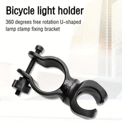 360 Rotatable Bike Lamp Clip for Biking