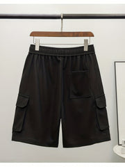 Men's Lightweight Cargo Shorts Drawstring Waist