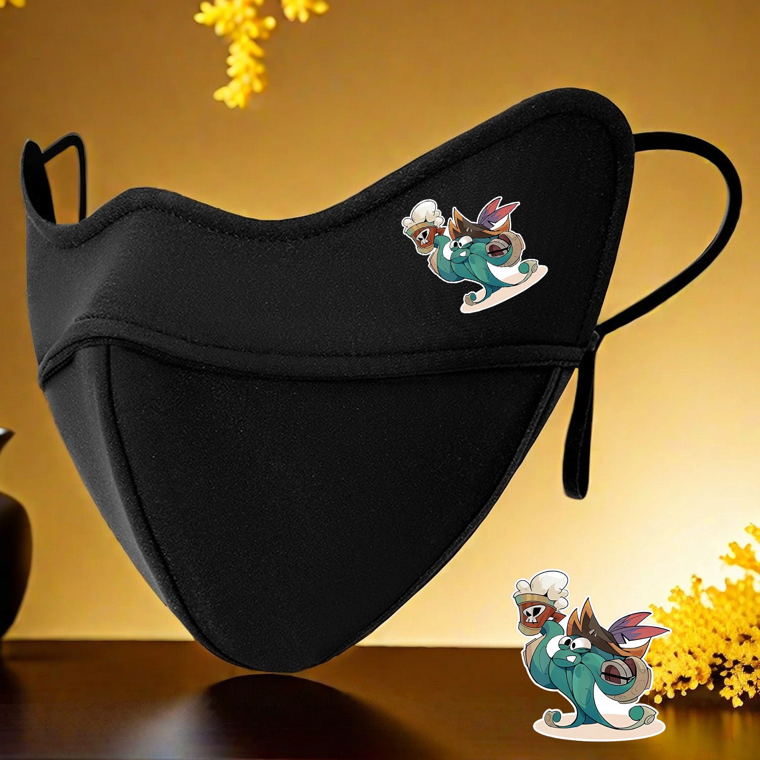 3D Octopus Pirate Warm Mask