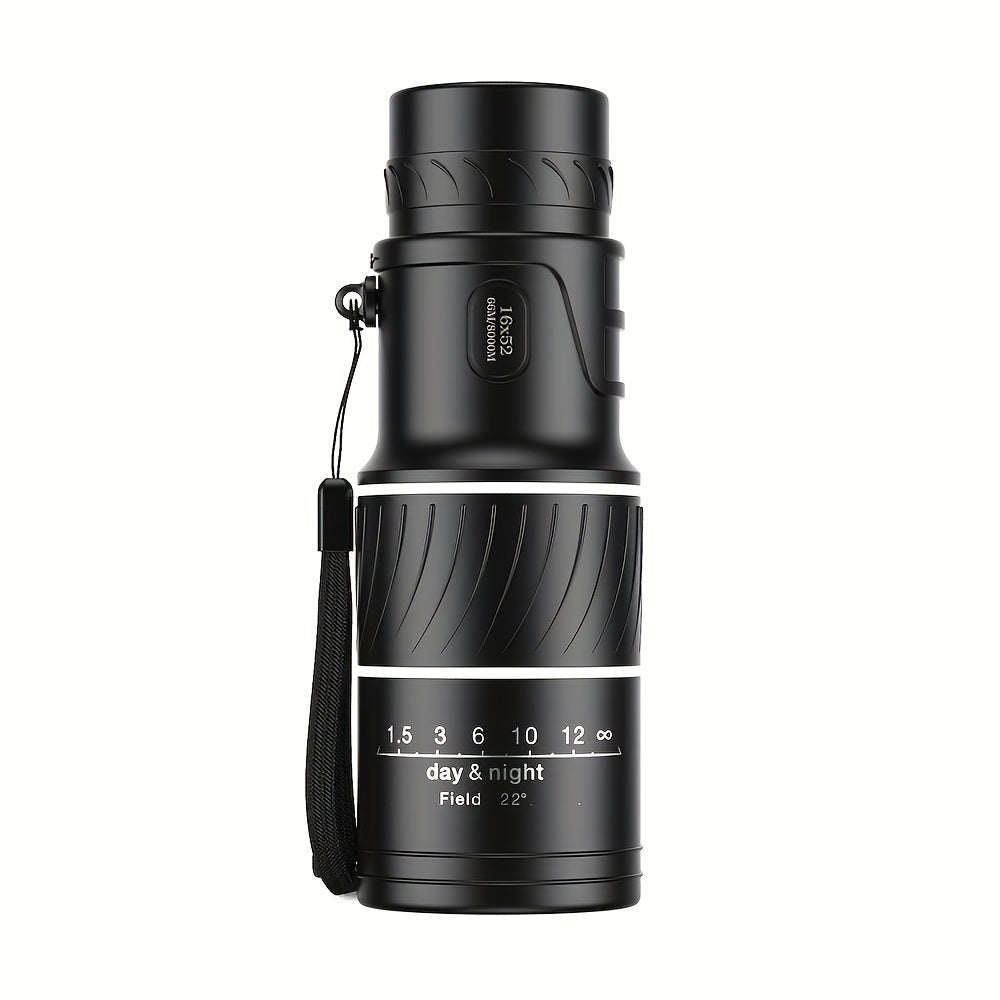 16x52 Monocular Telescope 8x BAK4 Prism Monocular For Outdoor Activities