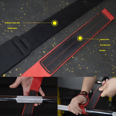 Sports Wristbands For Barbell Lifting Fitness Non slip Wrist Straps