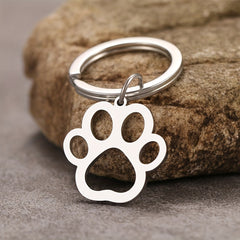 Cartoon Dog Paw Keychain - Stylish Accessory for Bags and Keys