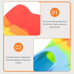 Colorful Silicone Swim Fins for Men Women Diving