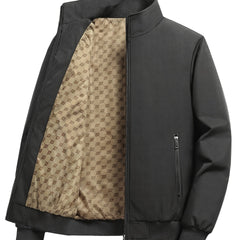 Men's Padded Stand Collar Jacket Windproof Outwear