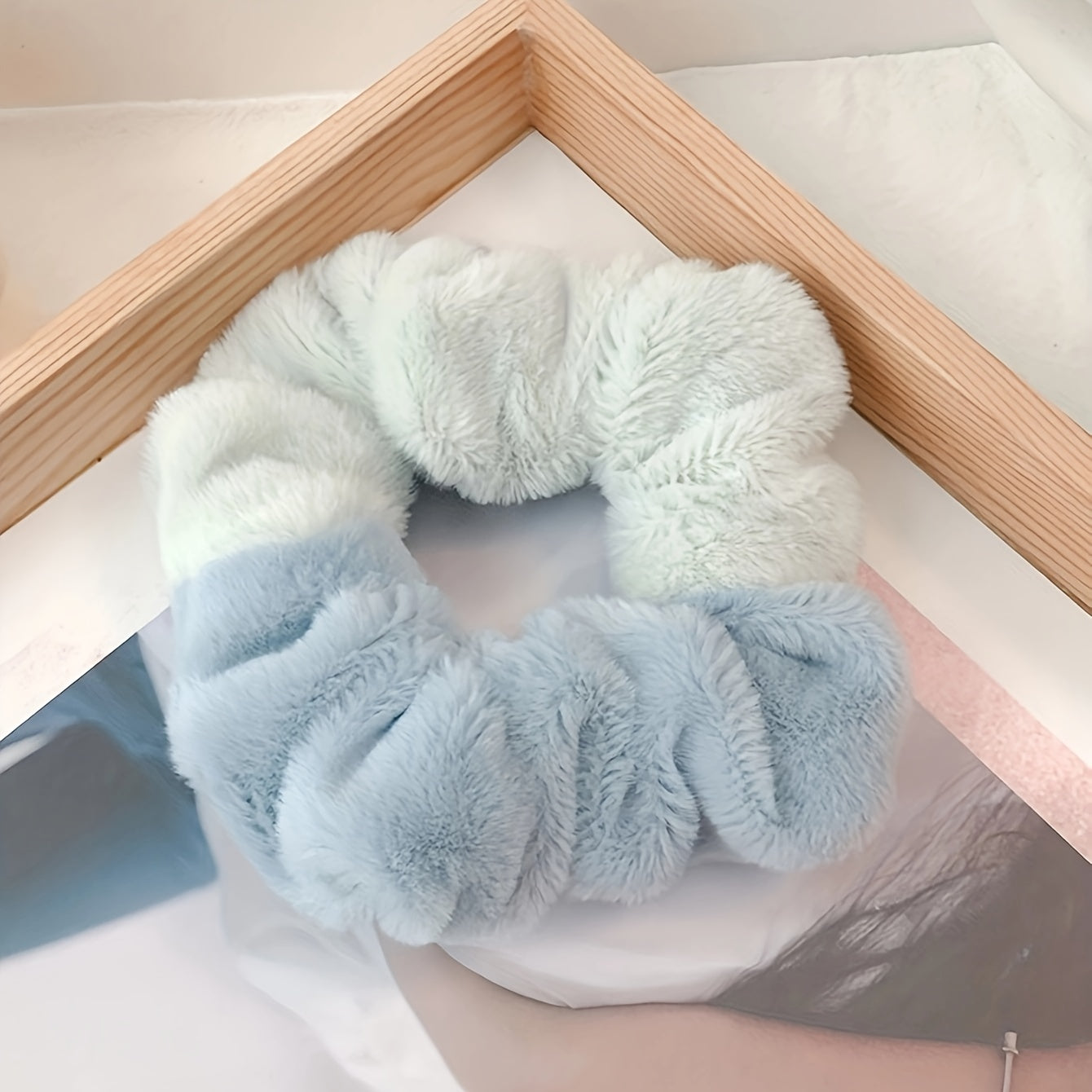 3pcs Plush Hair Tie Bands for Girls