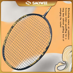 Dragon Pattern Carbon Fiber Badminton Racket 10 89 12 7KG Tens