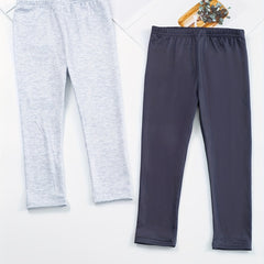 2pcs Toddler Girls' Ankle Pants Elastic Stretchy Leggings