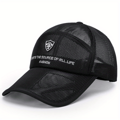 Mesh Breathable Sunscreen Baseball Cap for Outdoor Fishing