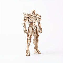 Wooden Steel Soldier DIY Assembly Puzzle Board Toy Gift