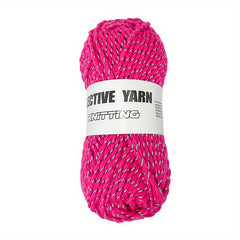 Reflective Wool DIY Fabric Reflective Coil Acrylic Material 50g 50m