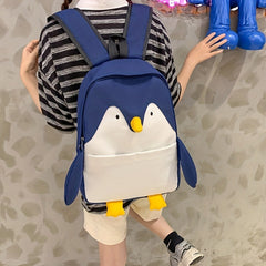 Canvas Backpack Large Capacity Cartoon Backpack