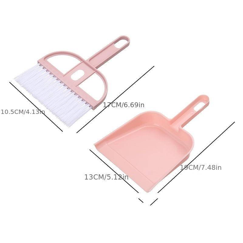 3-Piece Pet Cleaning Set - Broom, Trash Shovel, Scoop