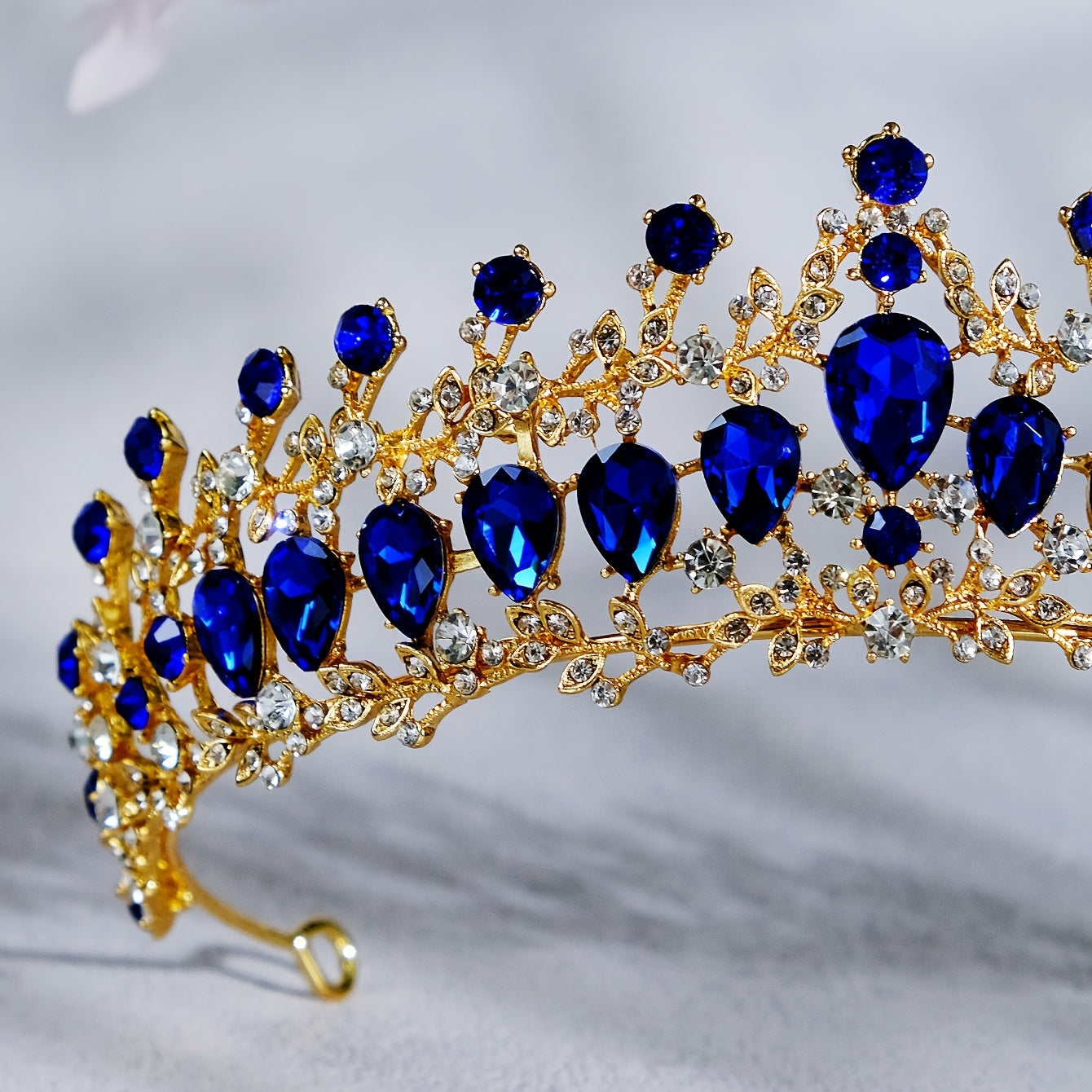 Crystal Tiara Rhinestone Crown Princess Tiaras for Wedding Prom Birthday Party