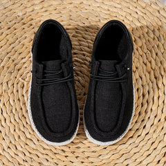Boys Casual Canvas Lace Up Sneakers for Spring and Autumn