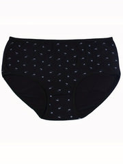 4 Pack Plus Size Floral Print Stretch Underwear Set