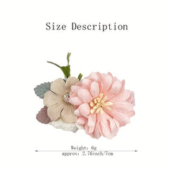 Rose Flower Hair Clips for Girls Hair Accessories