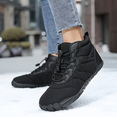Women's Snow Boots Winter Shoes Warm Lace Up Waterproof Short Boots