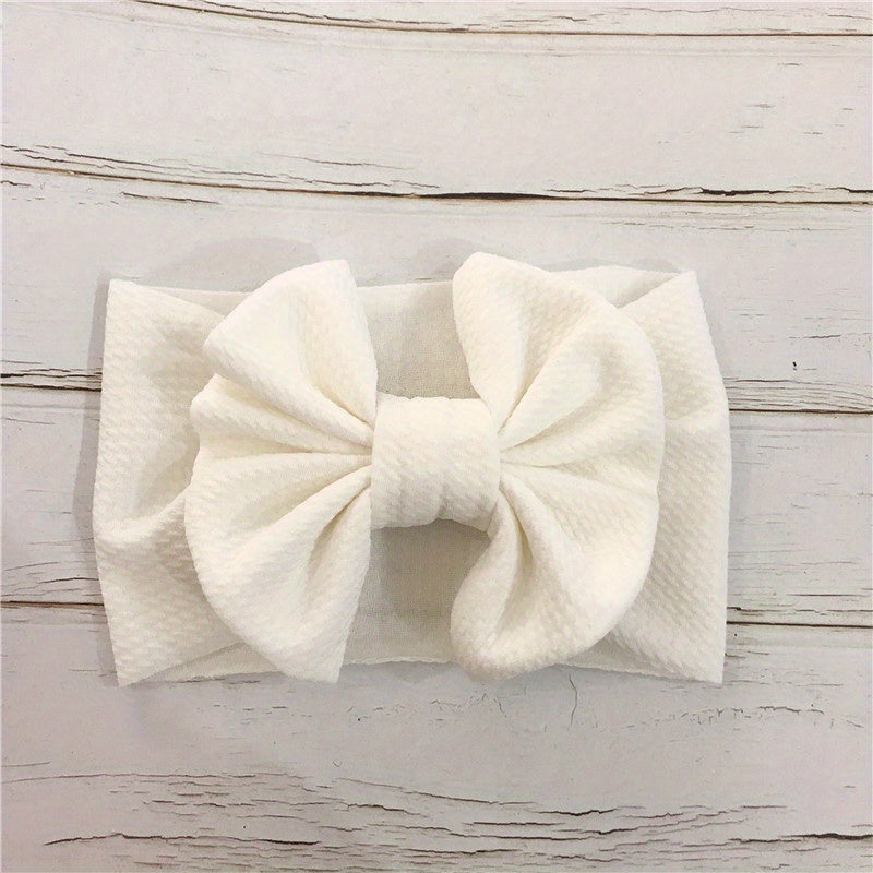 Cute Baby Girls Big Bow Knot Headband Soft Hair Accessories
